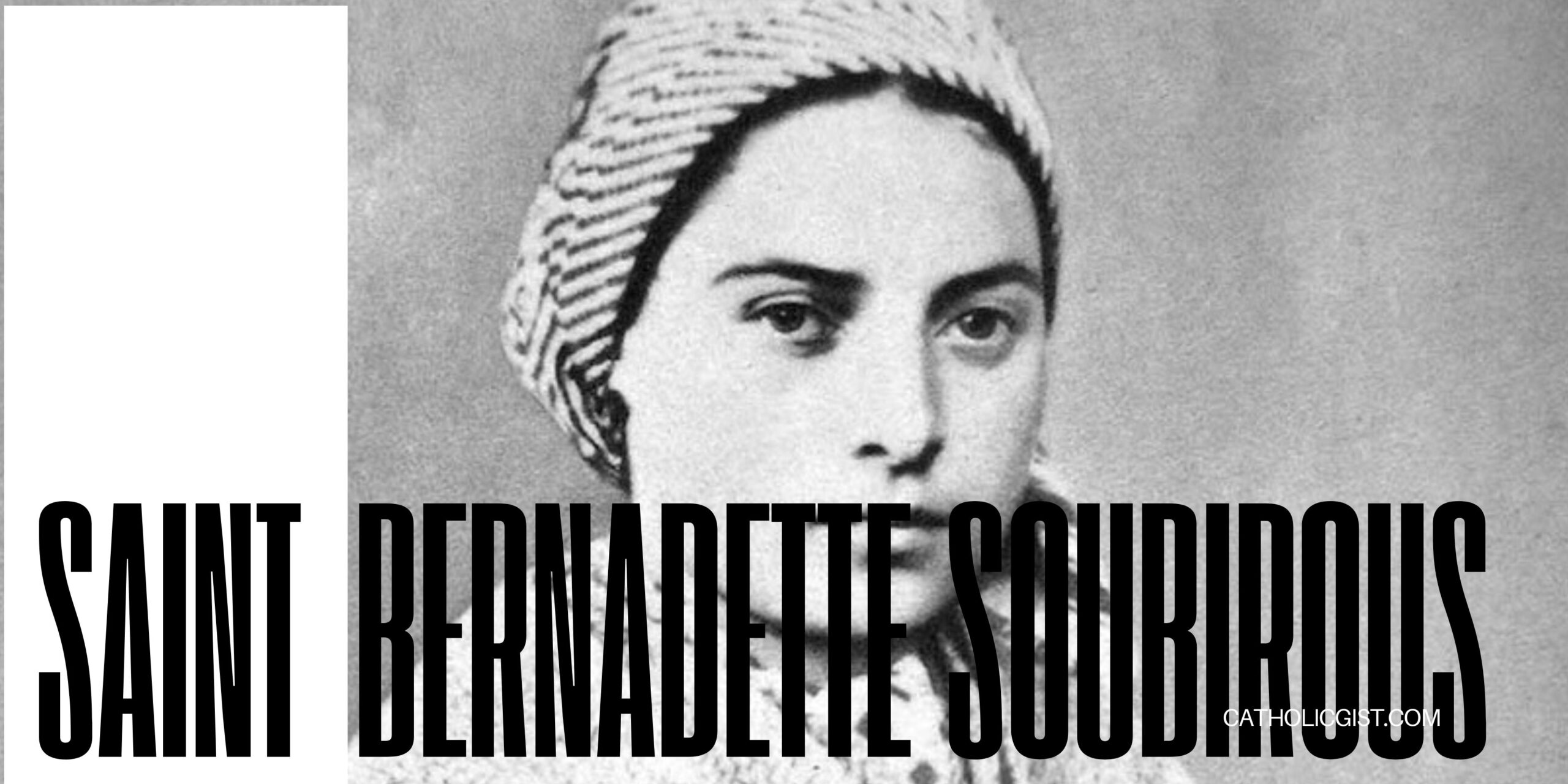 Saint BernadetteSoubirous Lourdes Apparition of the Blessed Virgin Mary 1858