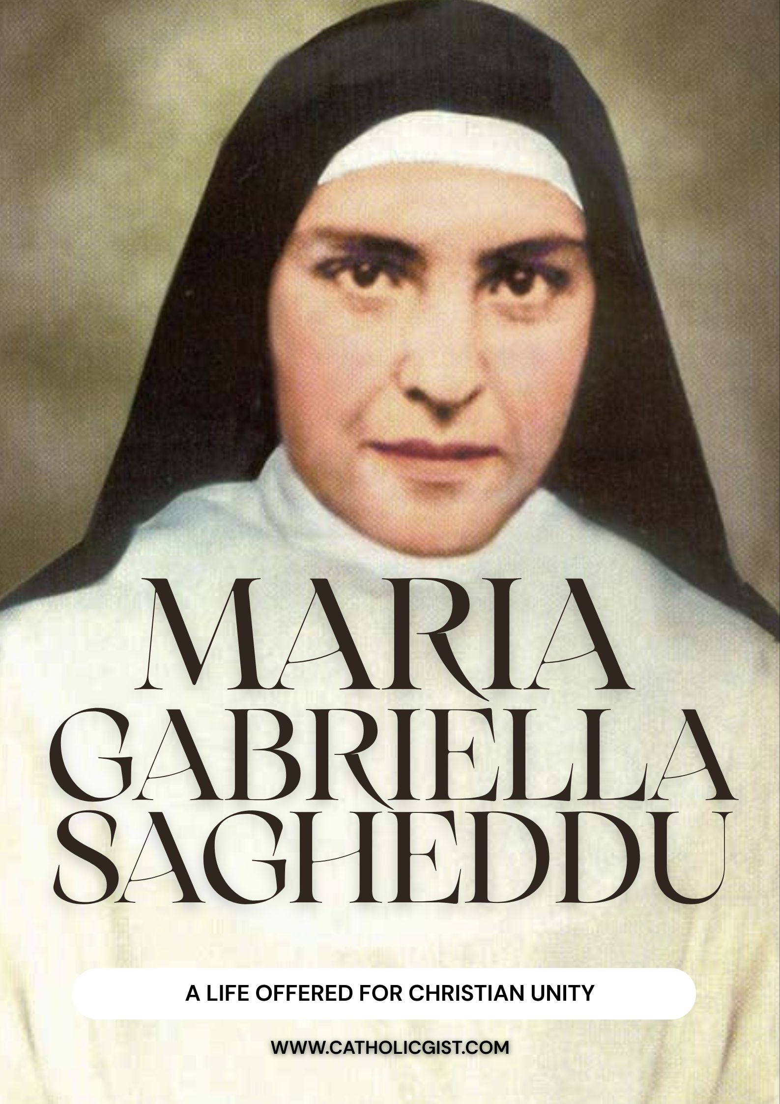 Blessed Maria Gabriella Sagheddu, Trappist nun who offered her life for Christian unity