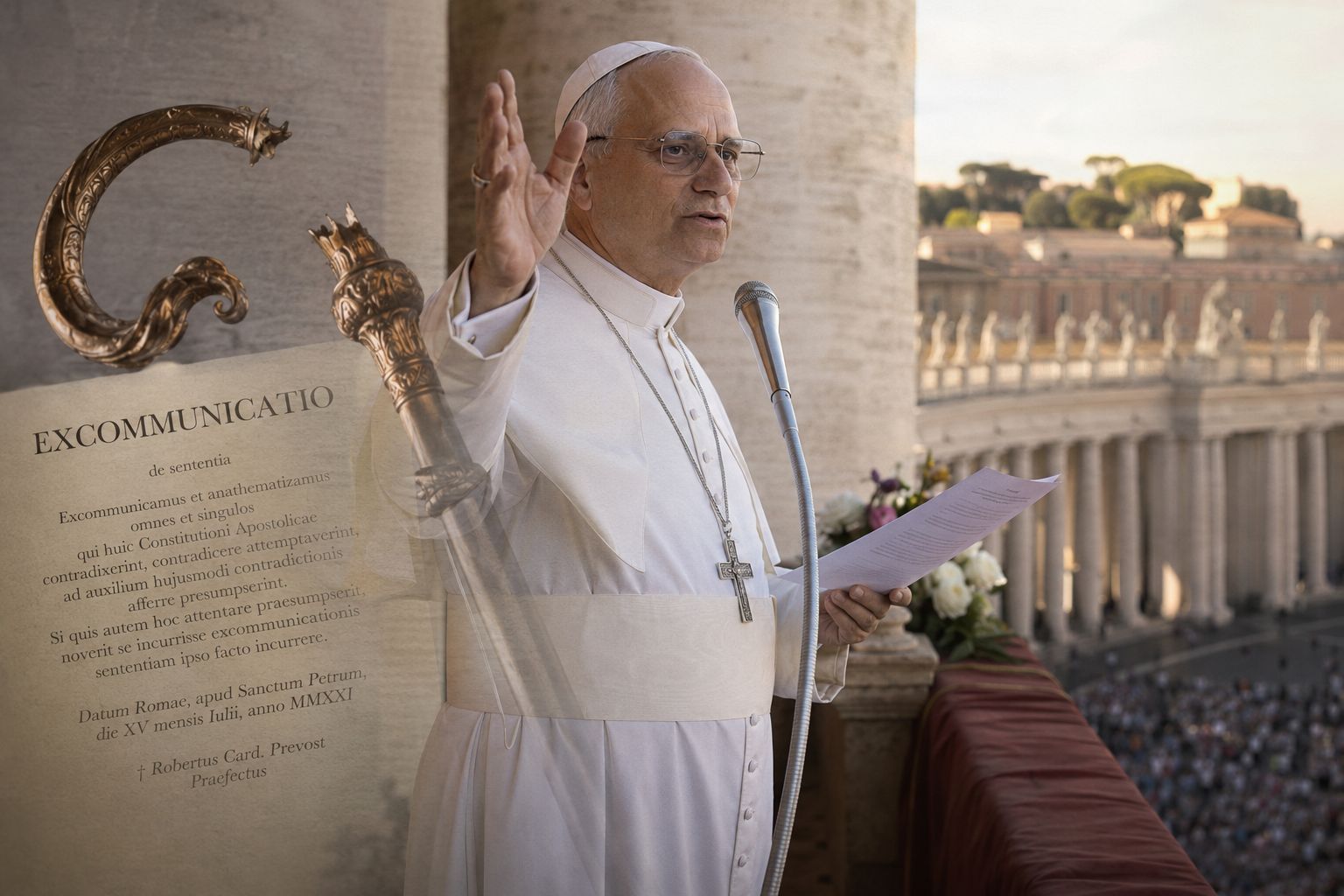 Pope Leo XIV warns against SSPX schism during Wednesday audience, reaffirming communion with Rome