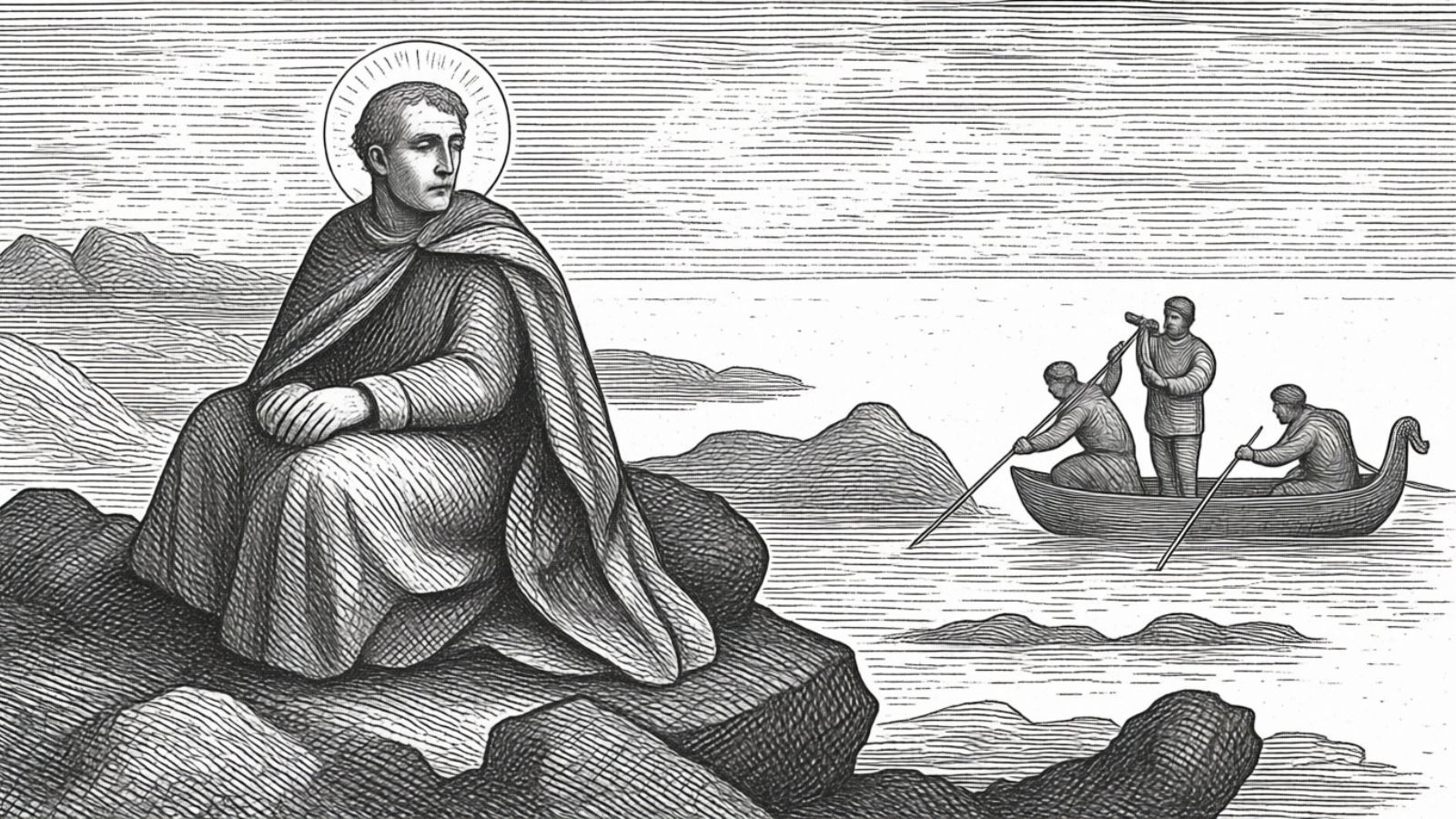 Saint Silverius, martyred Pope and patron of Ponza, Italy