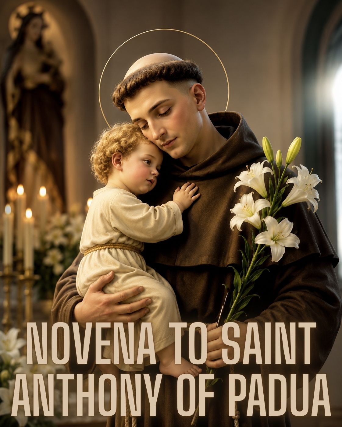 Saint Anthony of Padua novena statue prayer