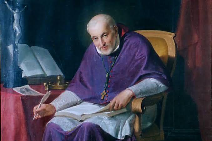 Saint Alphonsus Liguori bishop portrait