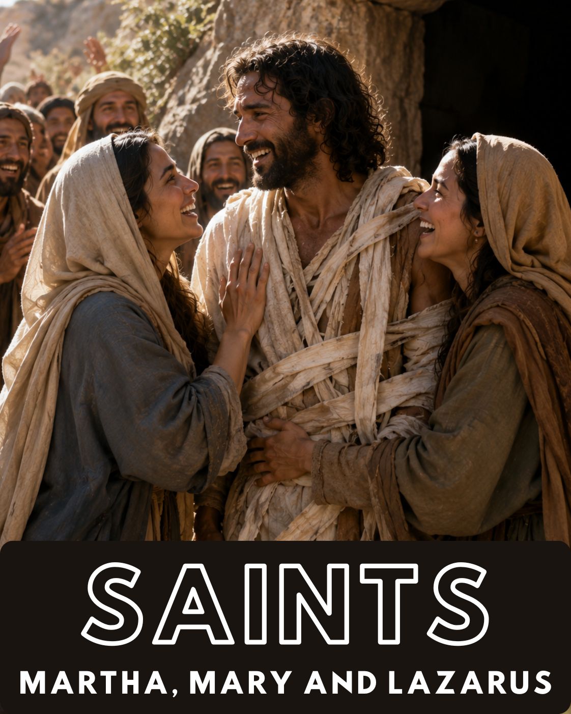 Saints Martha, Mary, and Lazarus