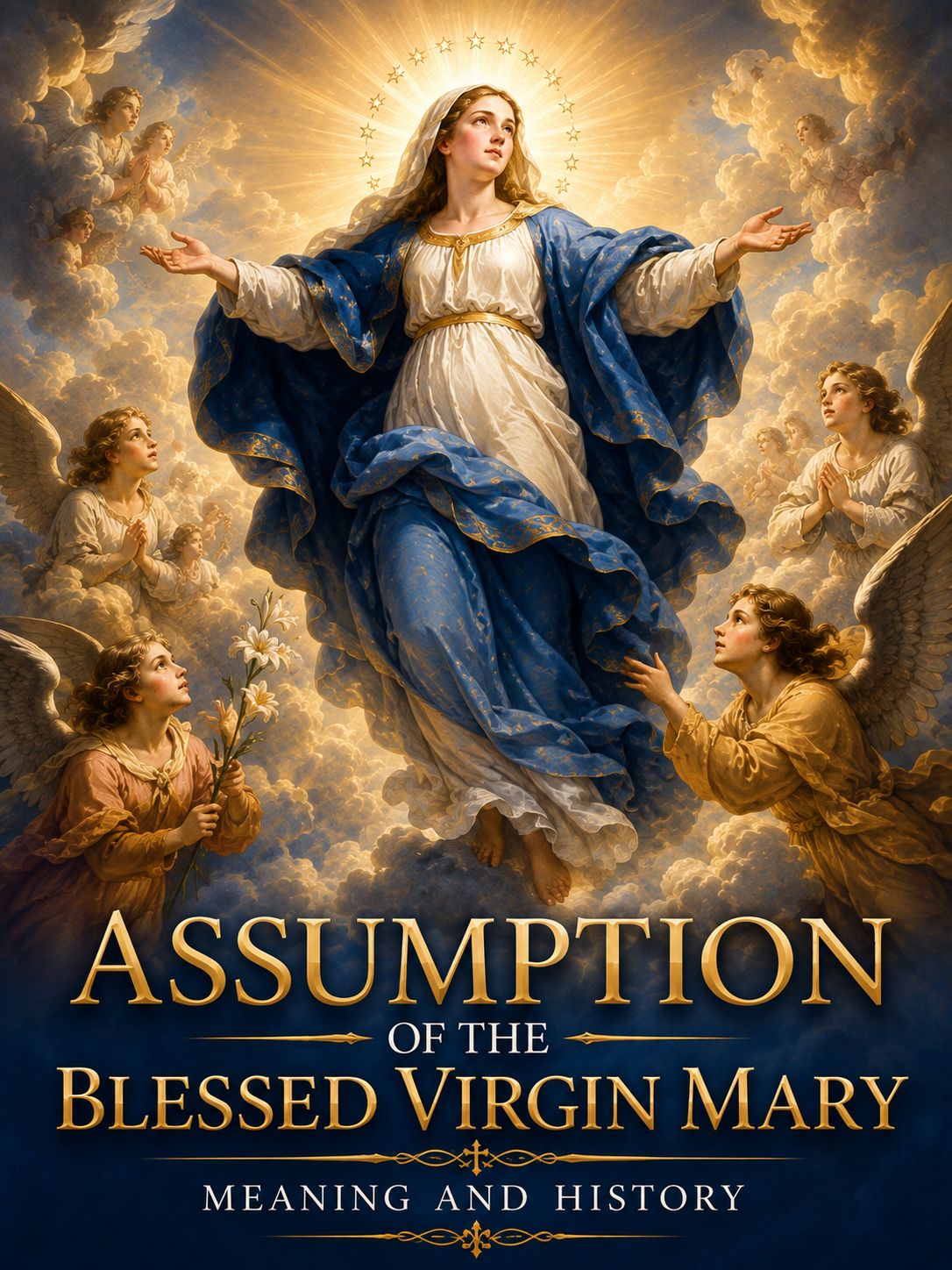 Feast of the Assumption Mary heaven fresco