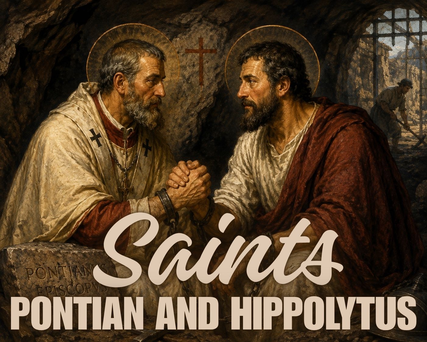 Saints Pontian and Hippolytus reconciliation mines