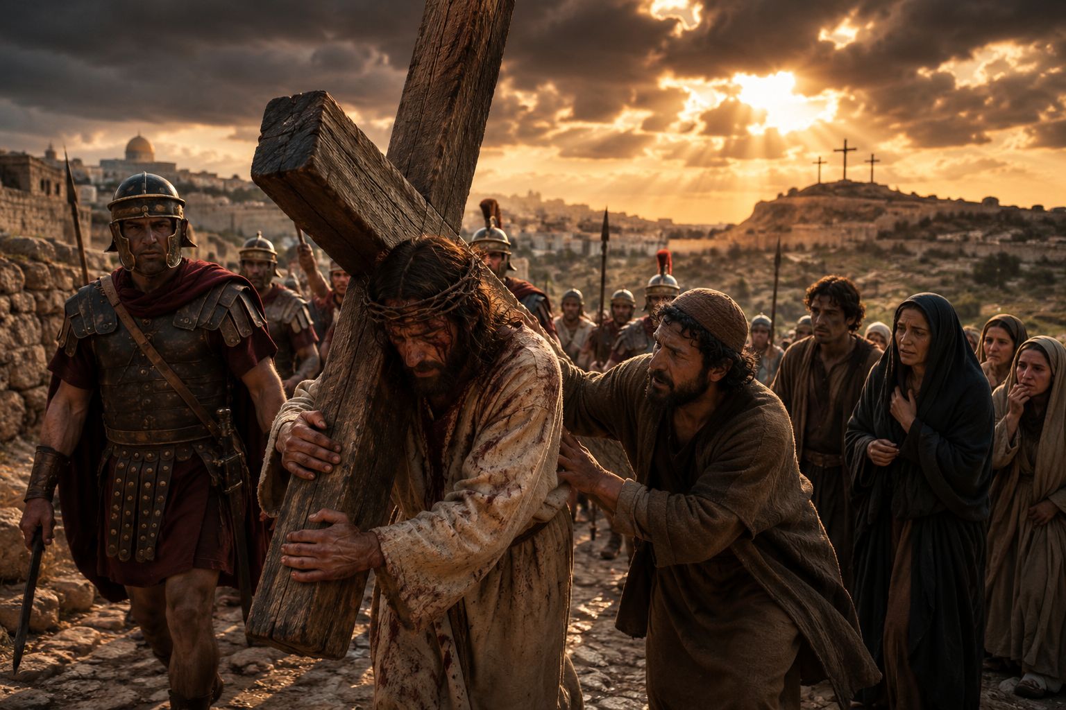 The Chosen Season 6 crucifixion trailer scene