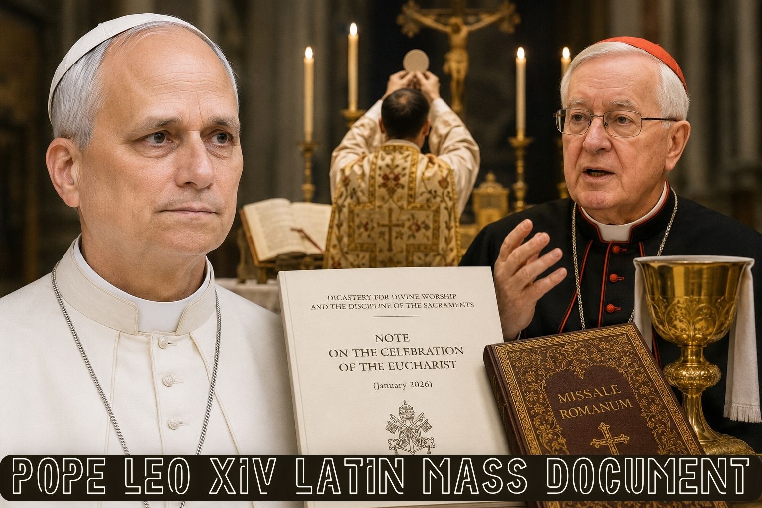 Pope Leo XIV Latin Mass document Cardinal Roche