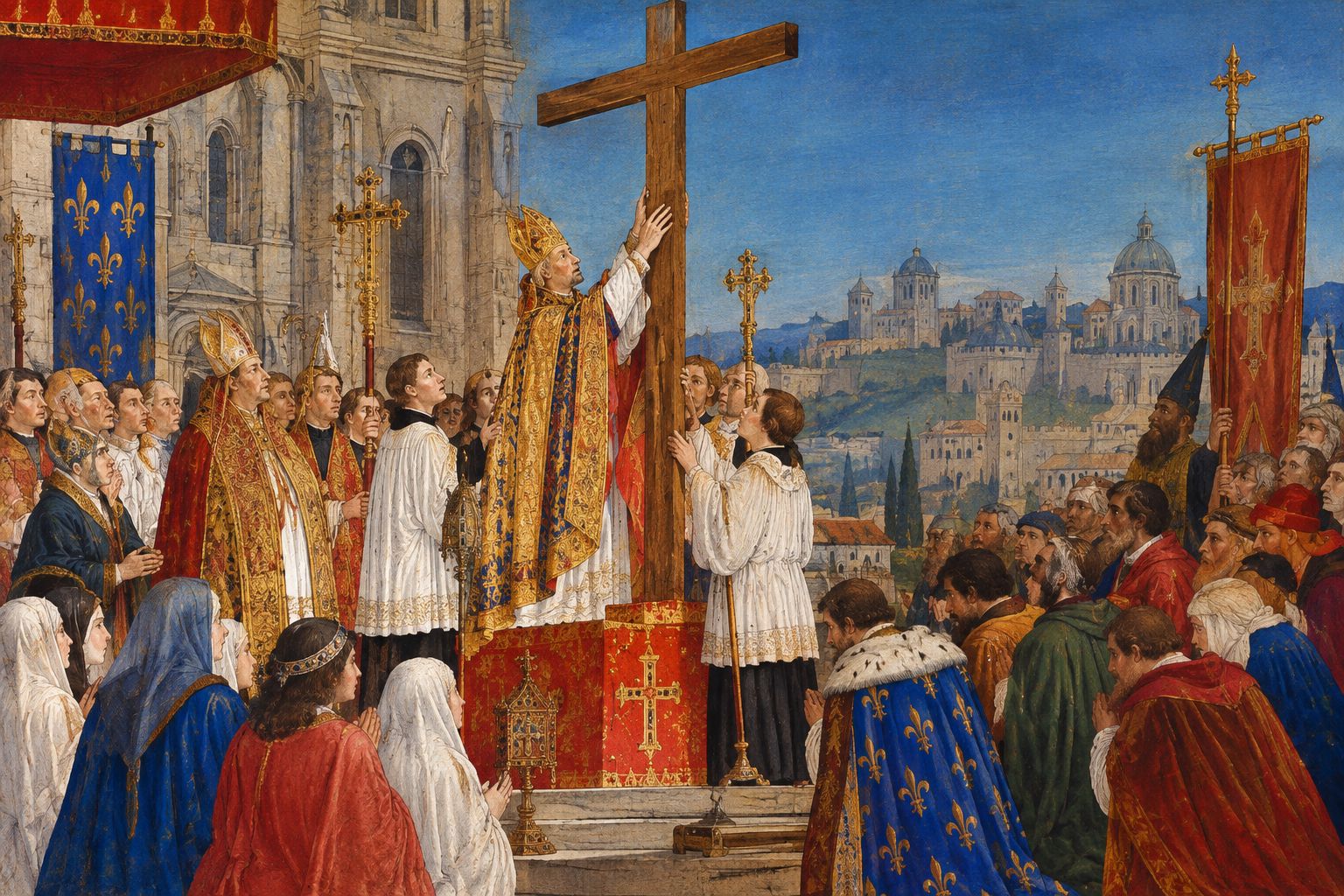 Feast of the Exaltation of the Holy Cross elevation ceremony