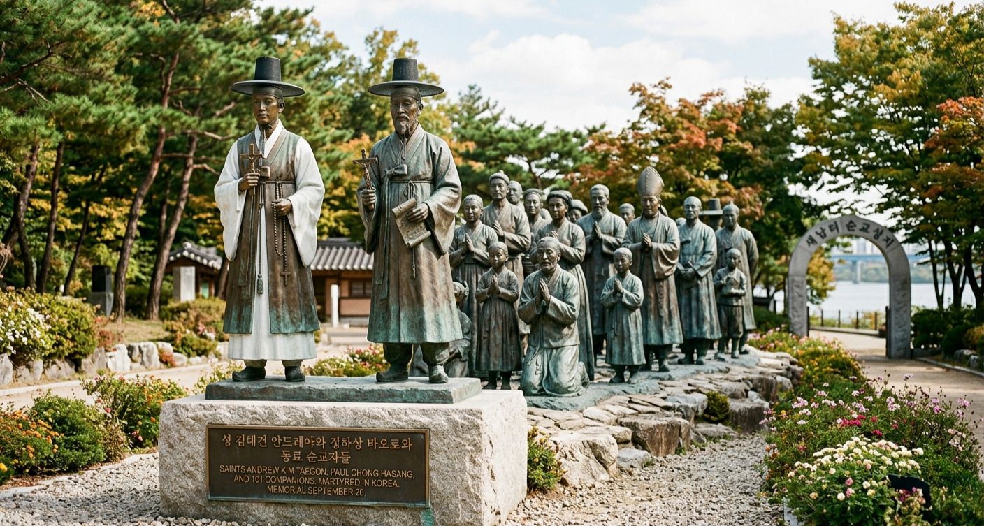 Saints Andrew Kim Taegon Paul Chong Hasang and Companions Korean martyrs