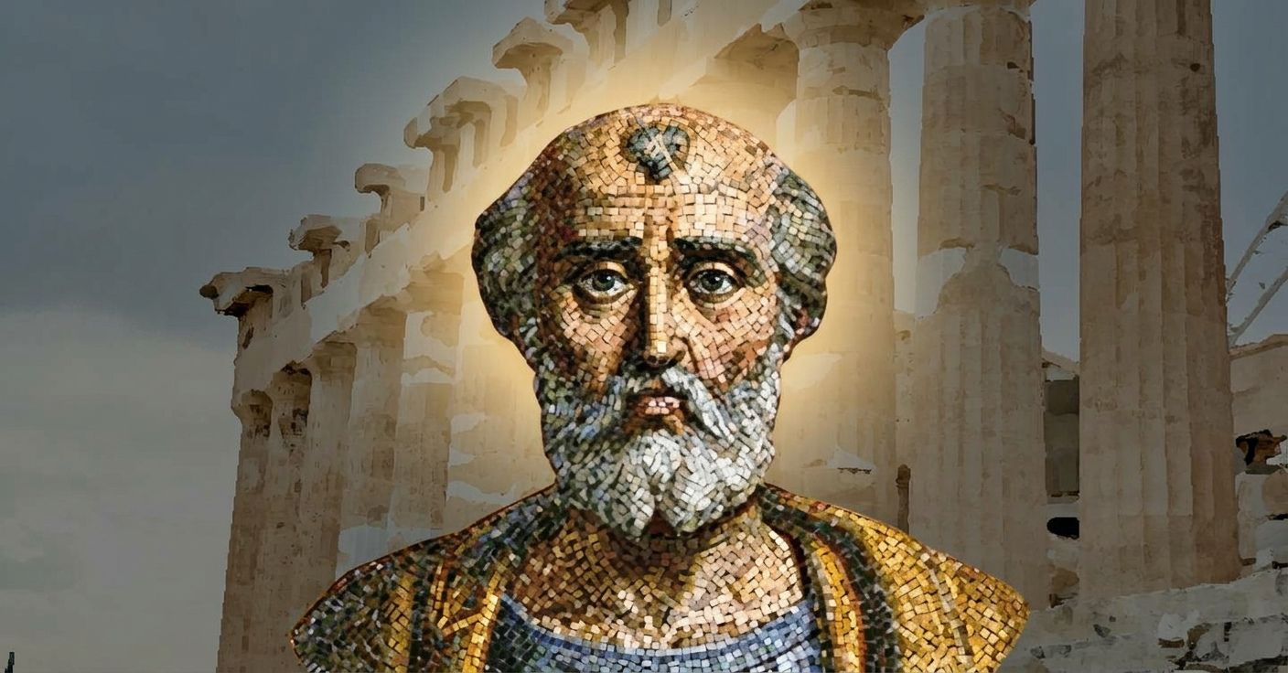 Pope Saint Callistus I, the former slave who became pope, in a fresco from the Basilica of Saint Paul Outside the Walls